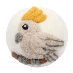 Go-For-Zero-Australa-Eco-Max-Australia-Wool-Dryer-Ball-Cockatoo