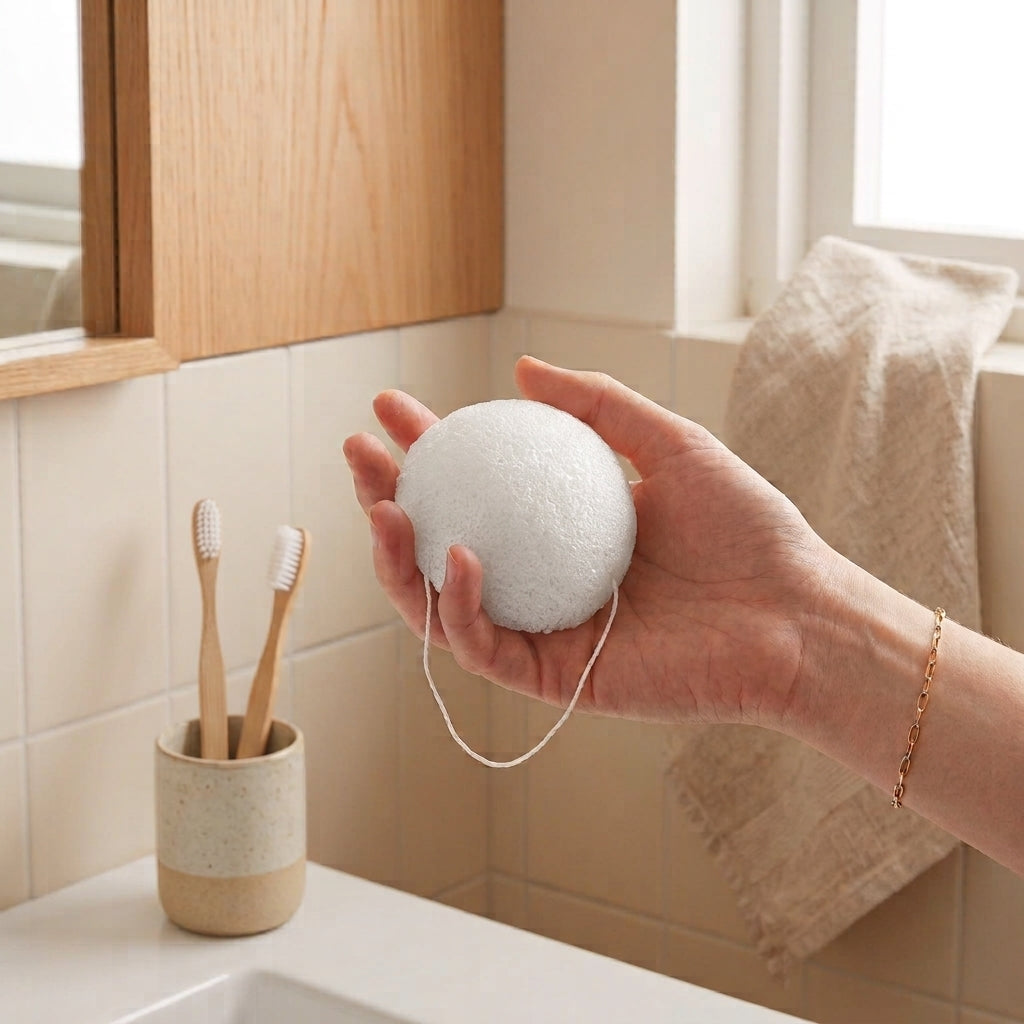 Go-For-Zero-Australia-Round-Konjac-Sponge-Pure-Styled