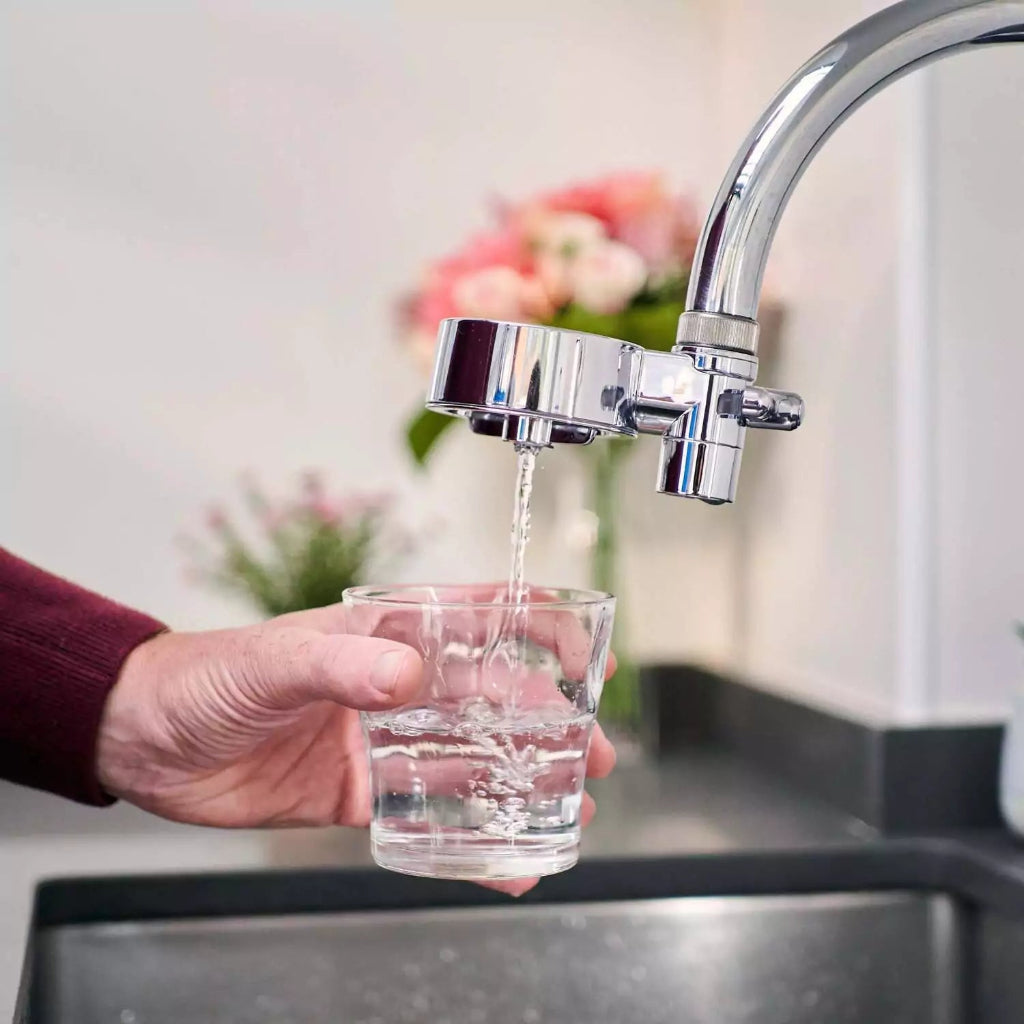 Tappwater filter removing PFAS microplastics Australia