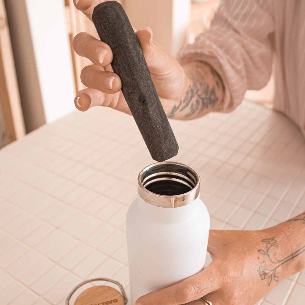 Go-For-Zero-Australia-White-Insulated-Drink-Bottle-Styled