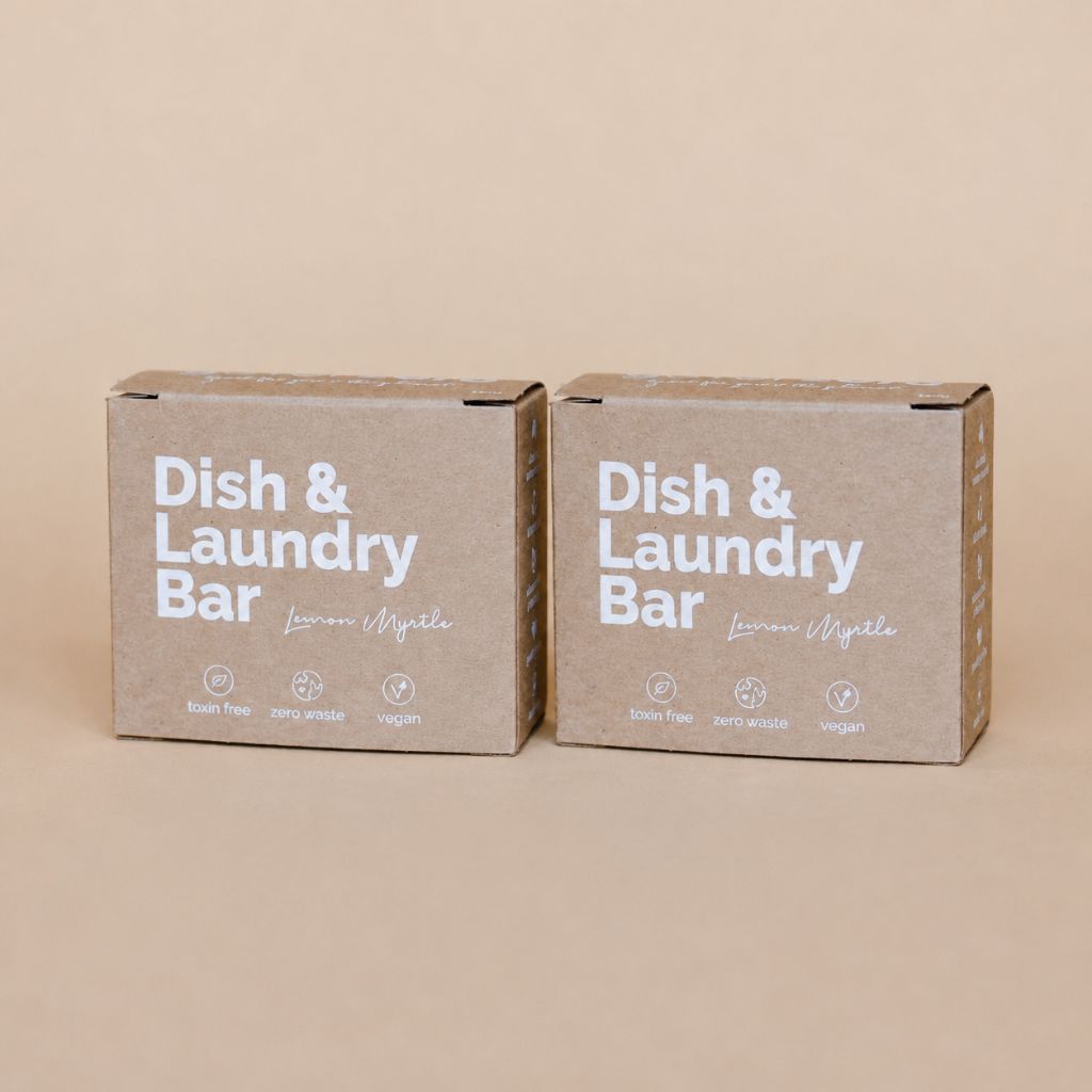 Go-for-Zero-Australia-Zero-Waste-Dish-And-Laundry-Bar-150g-With-Packaging-2-Pack