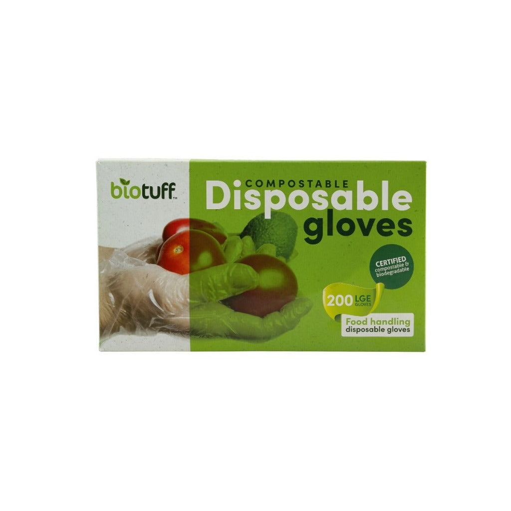 Go-For-Zero-Australia-BioTuff-Compostable-Disposable-Gloves-Medium-Pack-of-200