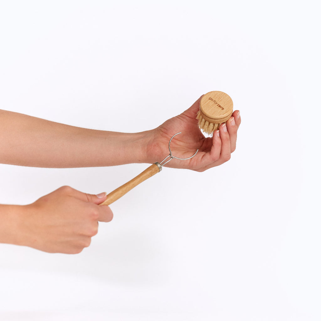 Go-For-Zero-Australia-Bamboo-Dish-Brush-Replacement-Head-Replacing