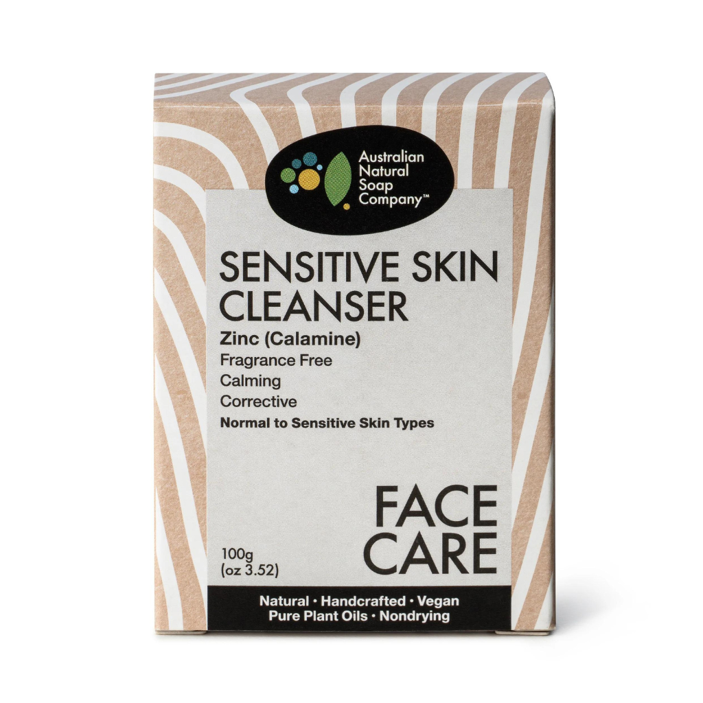 Go-For-Zero-Australia-The-Australian-Natural-Soap-Company-Australia-Sensitive-Skin-Cleanser-Calamine-Zinc-Solid-Soap-100g