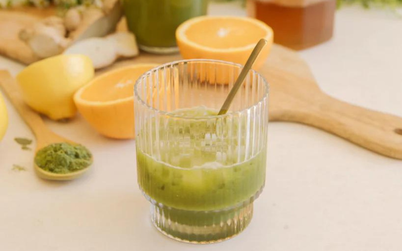 Glory Greens Immunity Gut Shot (Ft. Nutra Organics)