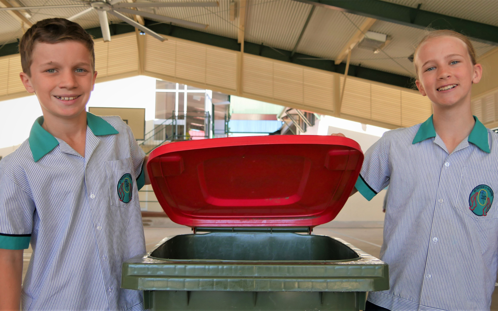 Human 'bin chickens' in schools...