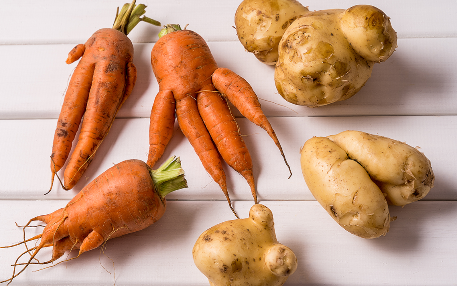 Ugly Vegetables Filling Bellies, Not Landfill