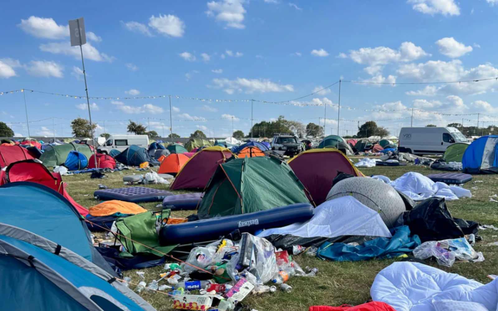 From Festival Fields to Fresh Starts: How Abandoned Tents Are Finding a Second Life