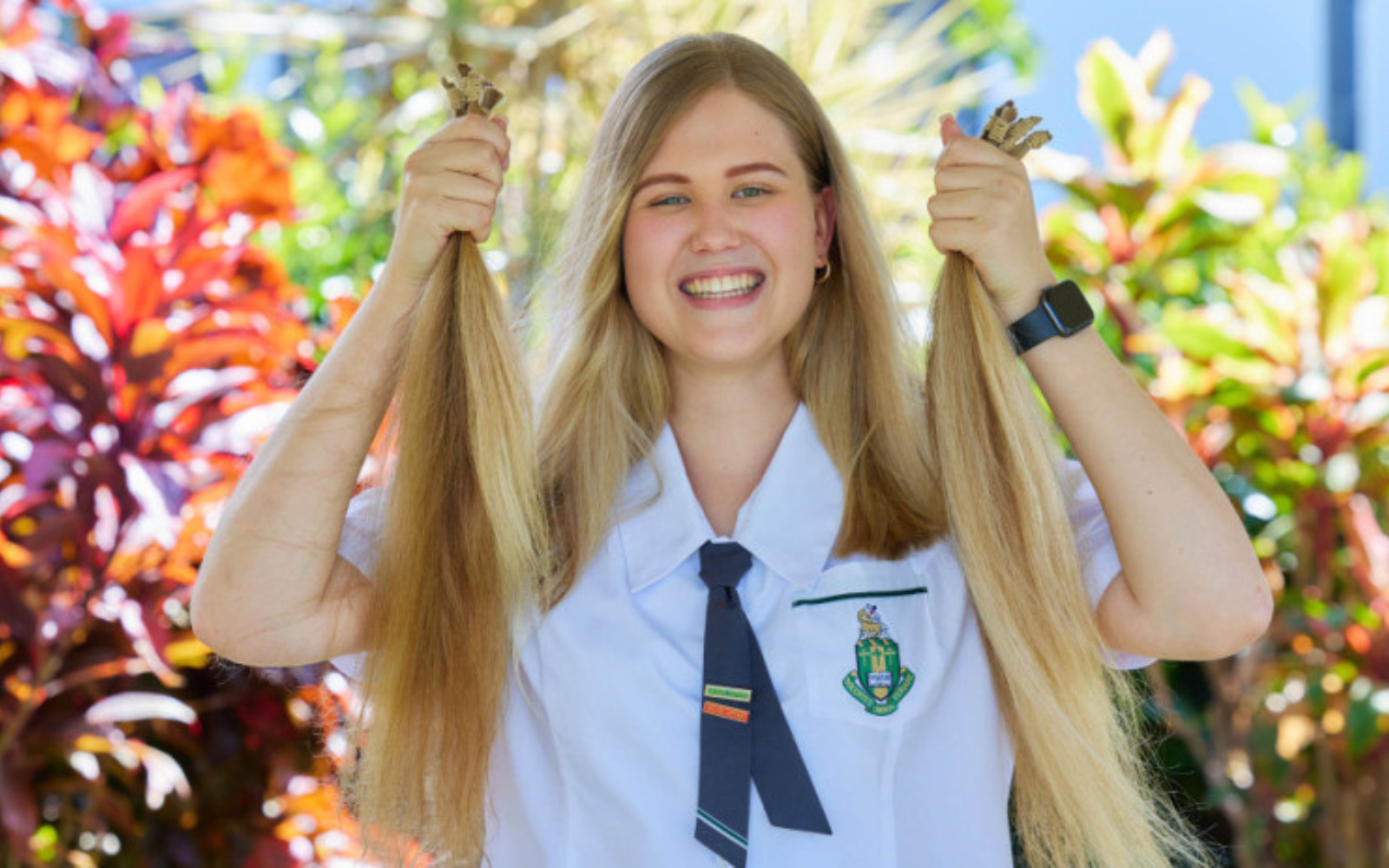 Giving back with a haircut!