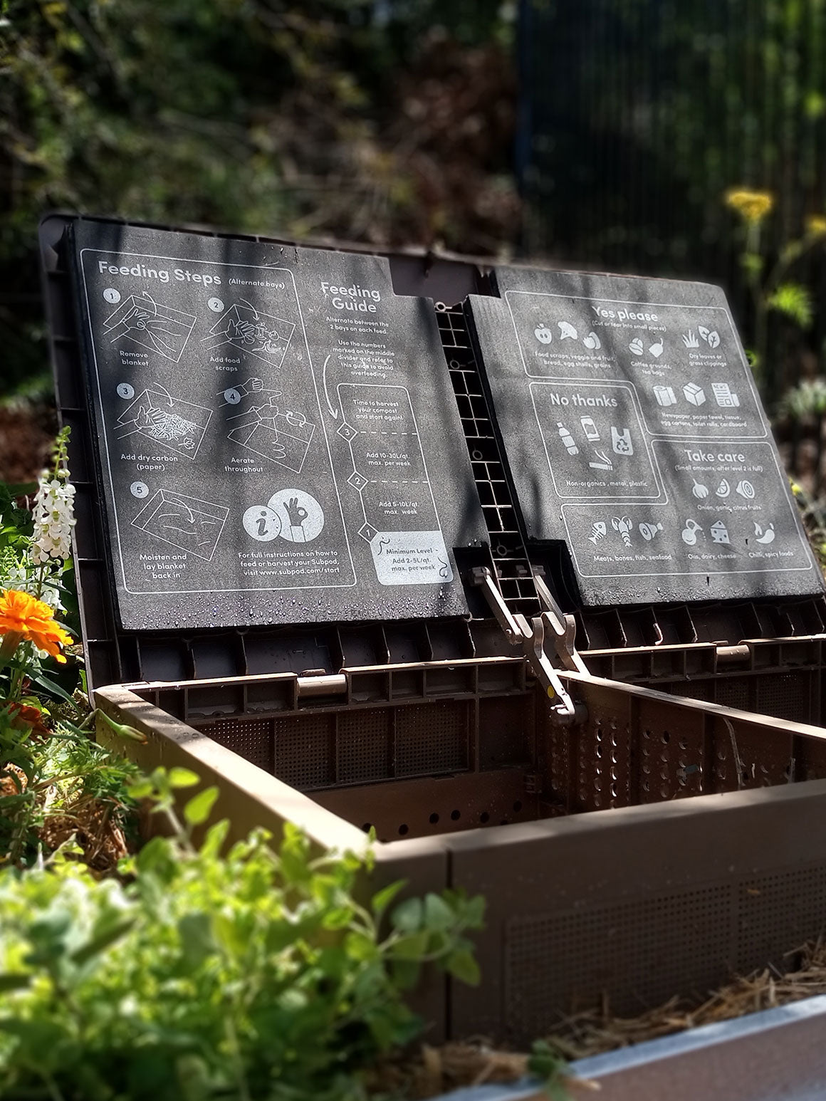 Subpod-In-Ground-Composting-System