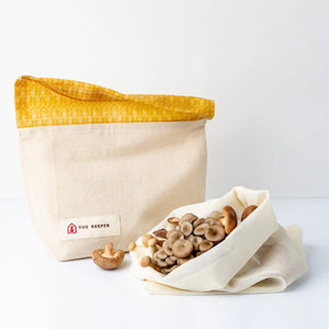 The Keeper - Waxed Mushroom Bag