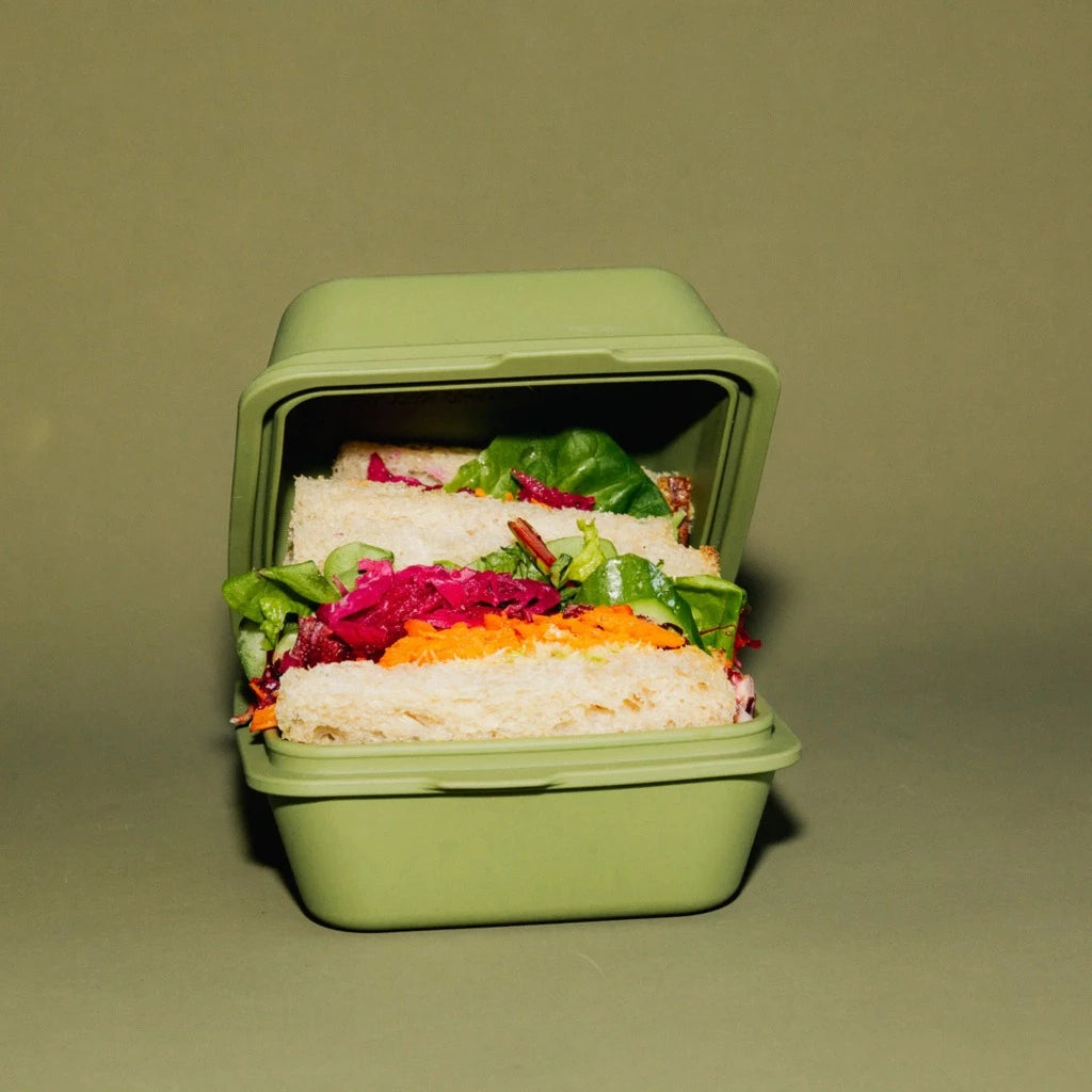 Go-For-Zero-Australia-Togo-Sun-Australia-Reusable-Silicone-Burger-Box-Green