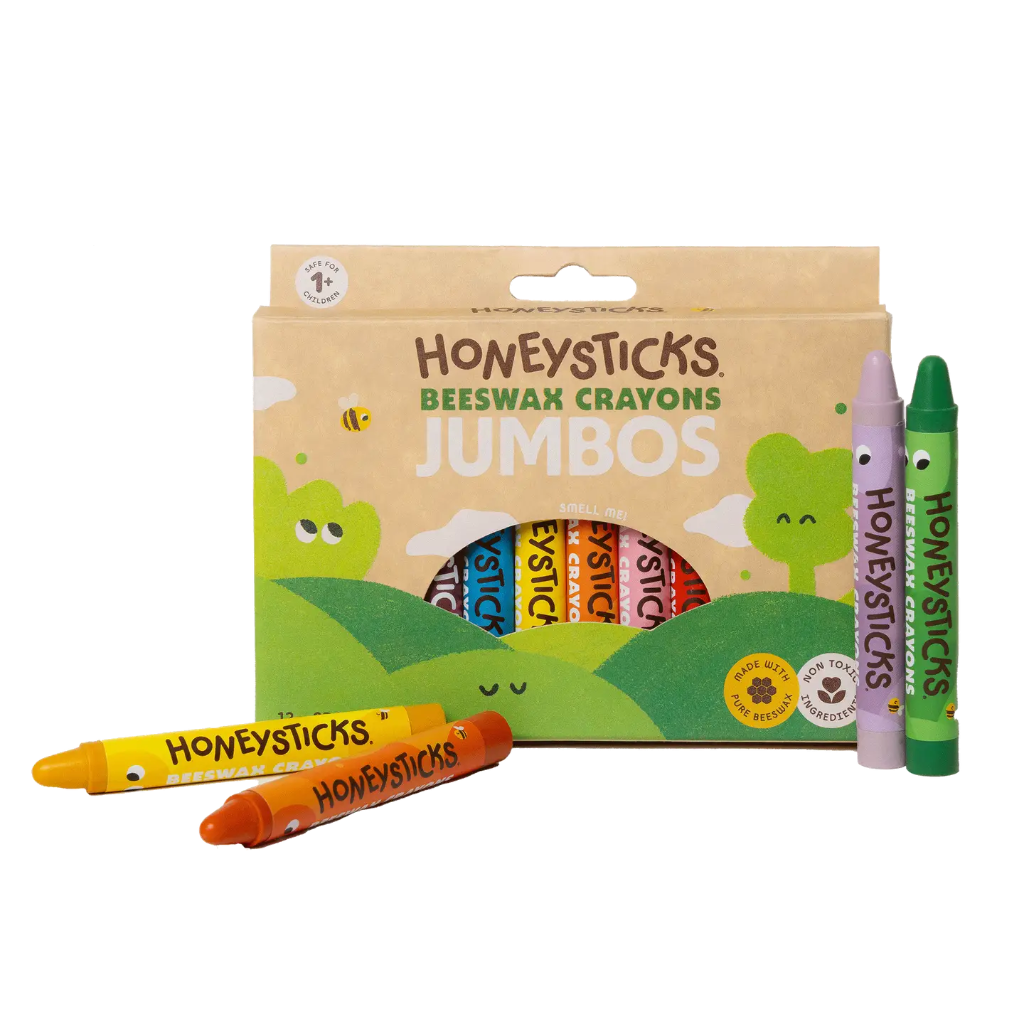 Go-For-Zero-Australia-Honeysticks-New-Zealand-Jumbo-Crayons-12-Pack