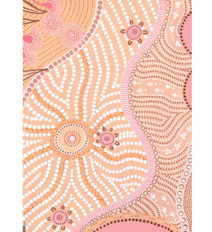 Go-For-Zero-Australia-Earth-Greetings-Australia-Folded-Wrapping-Paper-Mother-In-The-Sun