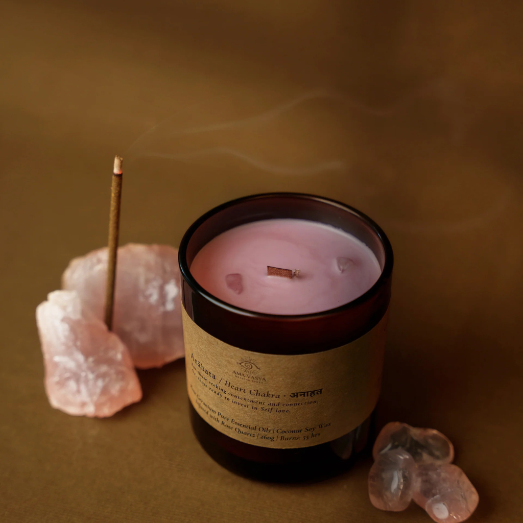 Go-For-Zero-Australia-Amavasya-Heart-Anáhata-Chakra-Candle-260g-5