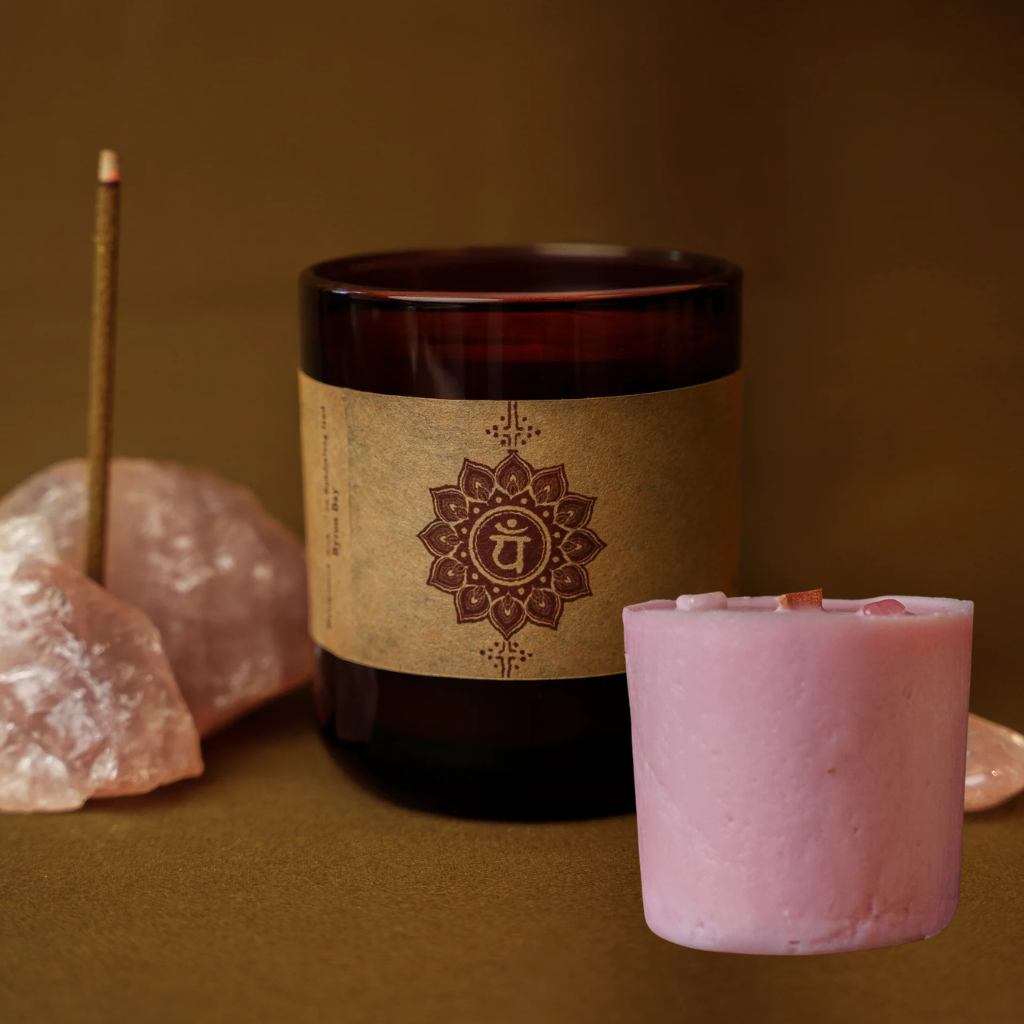 Go-For-Zero-Australia-Amavasya-Heart-Anáhata-Chakra-Candle-260g-Bundle