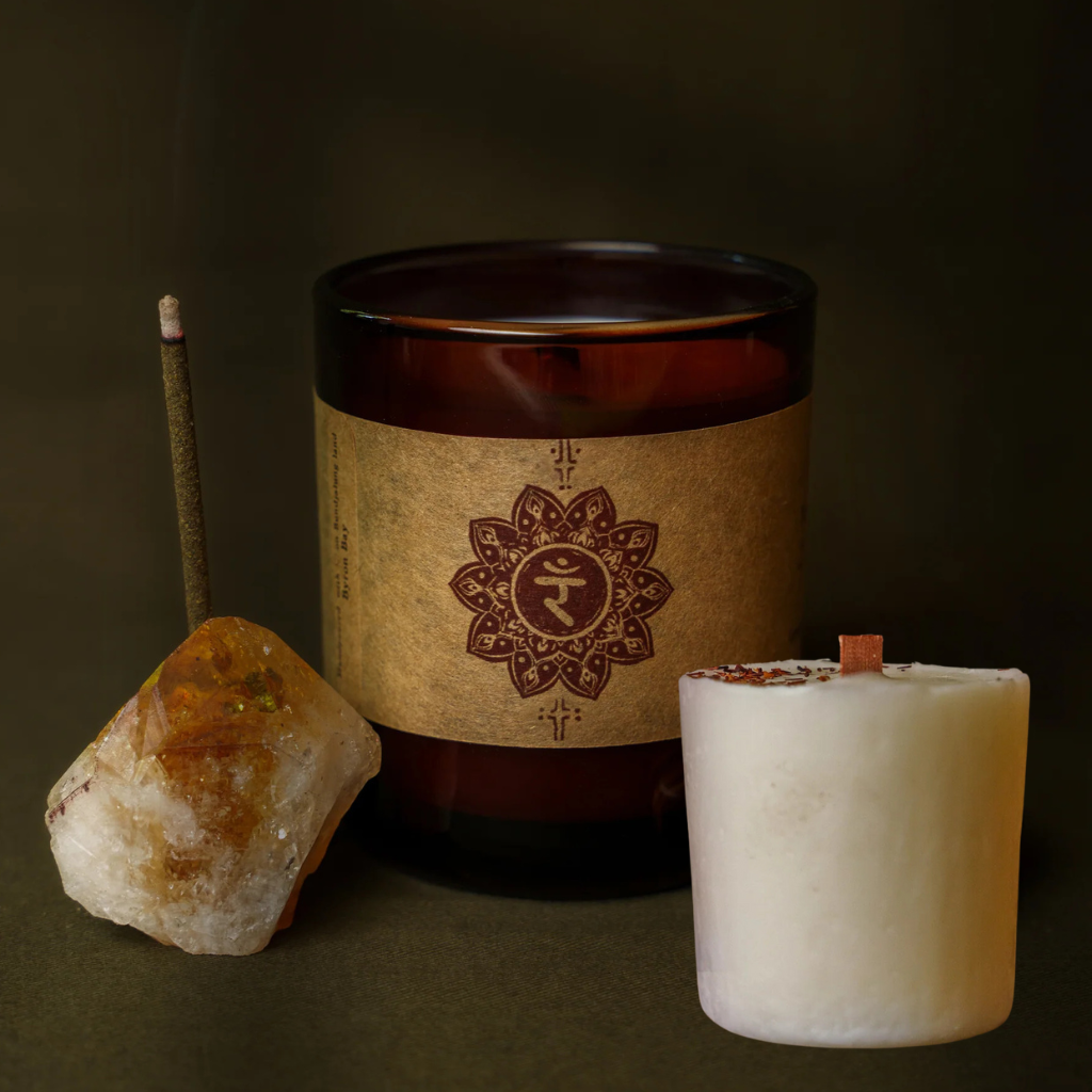 Go-For-Zero-Australia-Amavasya-Solar-Plexus-Manipúra-Chakra-Candle-260g-Bundle