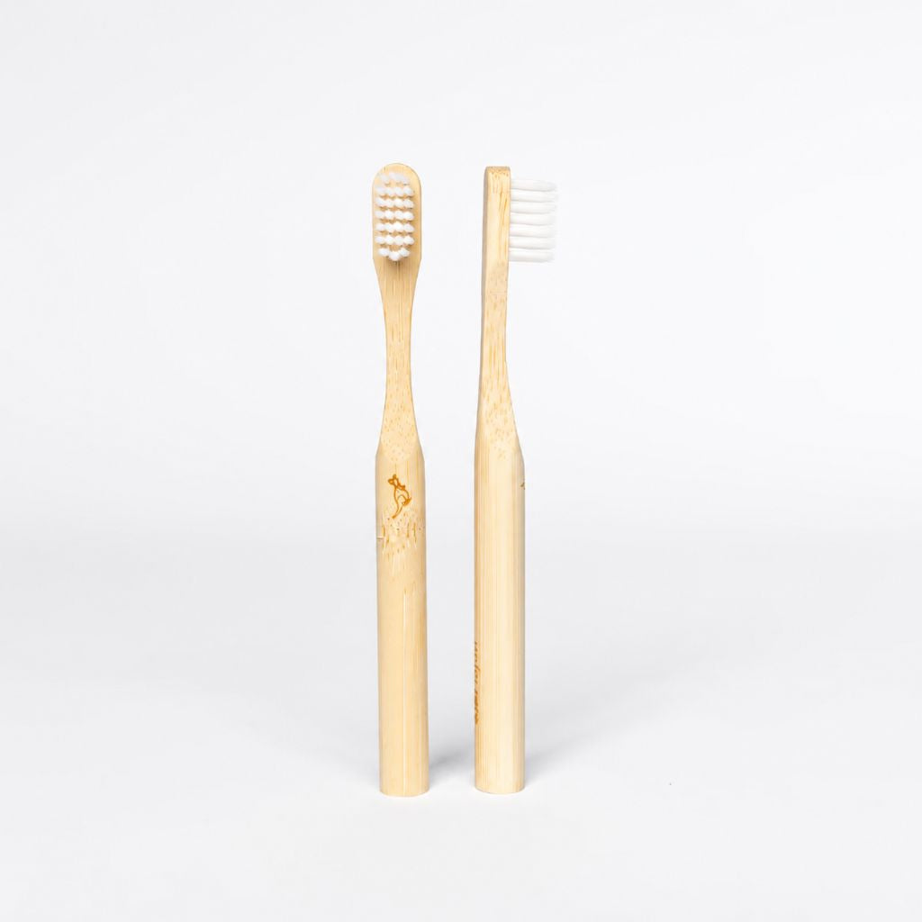 Go-For-Zero-Australia-Bamboo-Kids-Toothbrush-Soft-Kangaroo