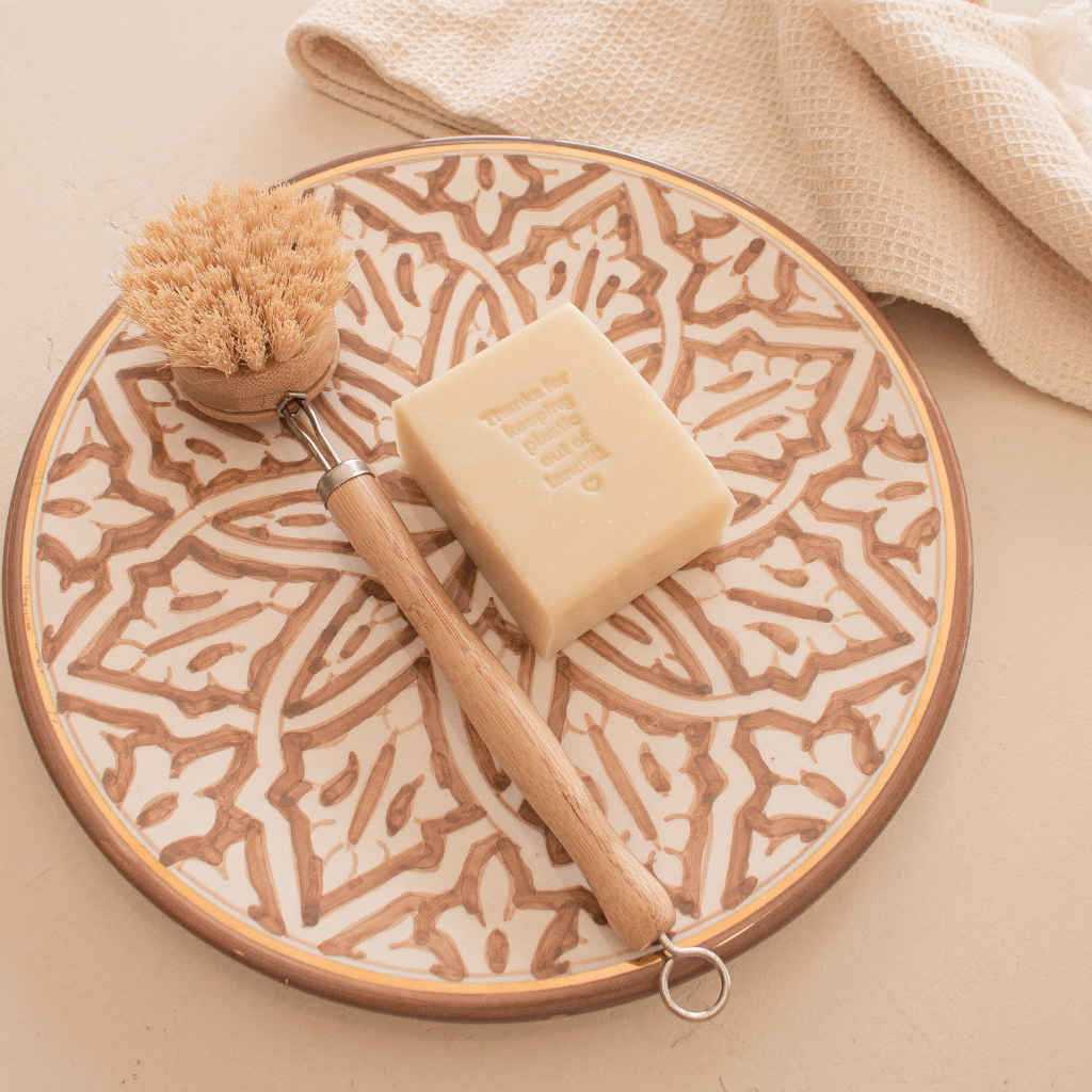 Go-For-Zero-Australia-Bamboo-Long-Handle-Dish-Brush