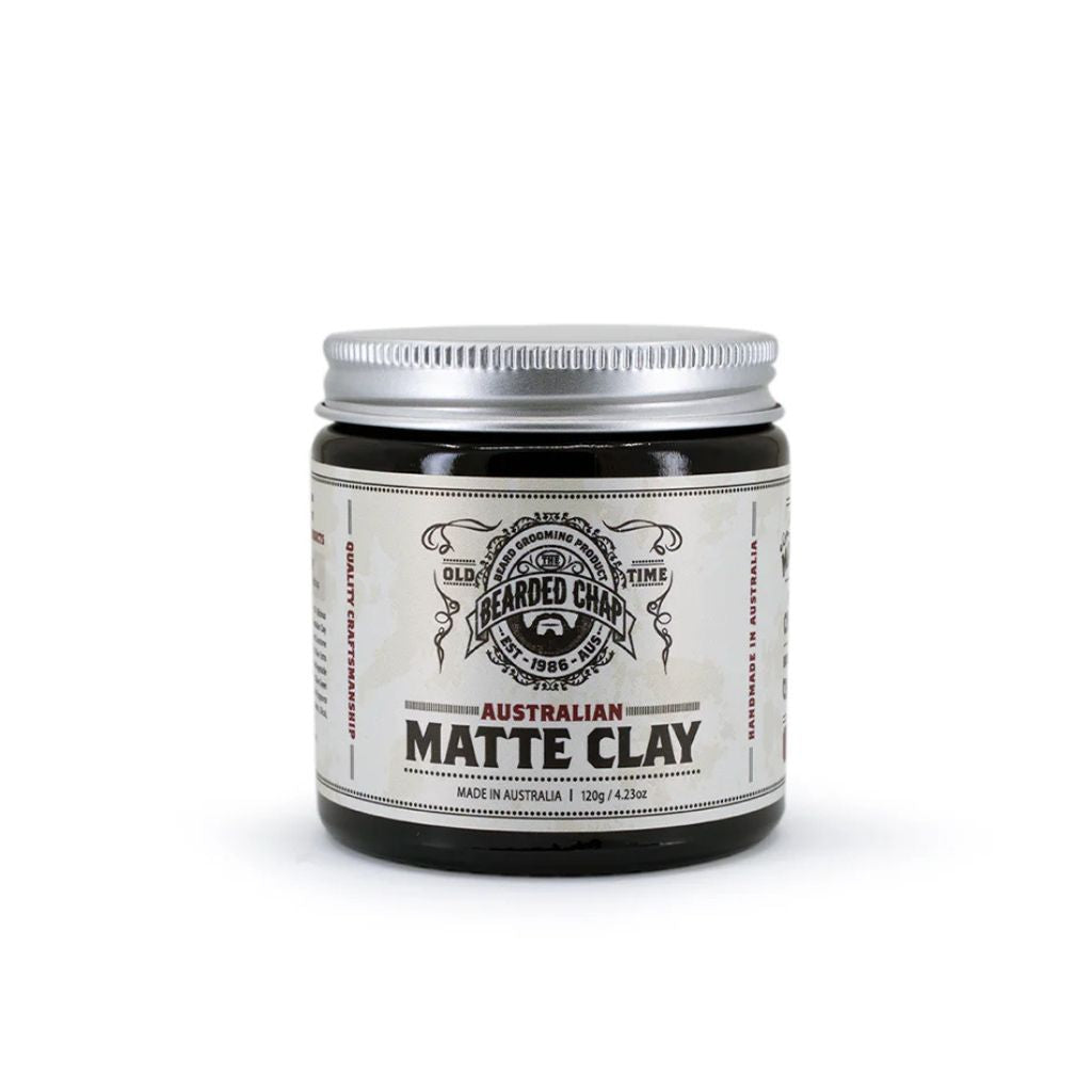 Go-For-Zero-Australia-Bearded-Chap-Australian-Matte-Clay-120g-Front