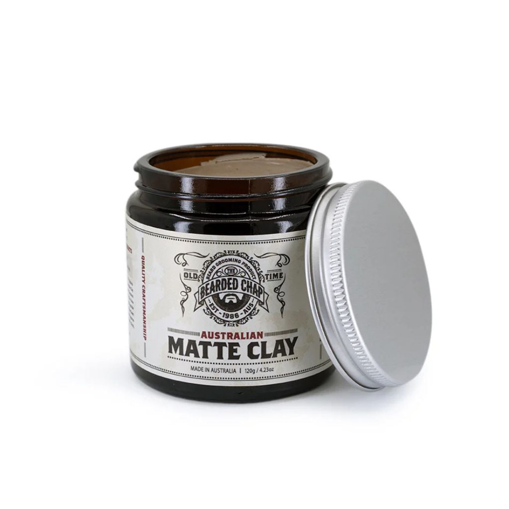 Go-For-Zero-Australia-Bearded-Chap-Australian-Matte-Clay-120g-Front