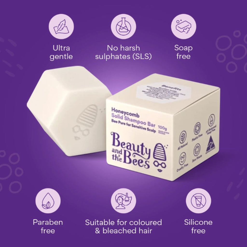 Go-For-Zero-Australia-Beauty-And-The-Bees-Australia-Bee-Pure-Shampoo-Bar-1