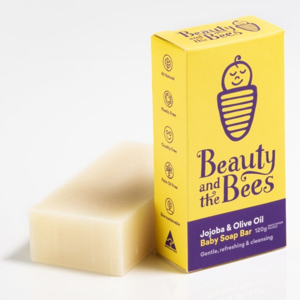 Go-For-Zero-Australia-Beauty-And-The-Bees-Australia-Jojoba-&-Olive-Oil-Baby-Soap-Bar