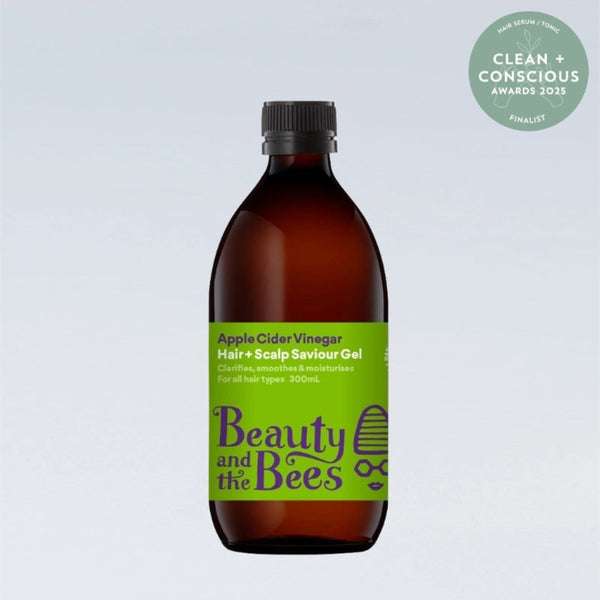 Beauty and the Bees - Tasmanian Apple Cider Vinegar Hair + Scalp Saviour Gel (300ml)