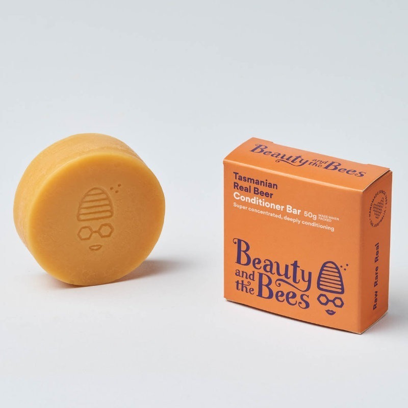 Go-For-Zero-Australia-Beauty-And-The-Bees-Tasmanian-Real-Beer-Conditioner-Bar-50g