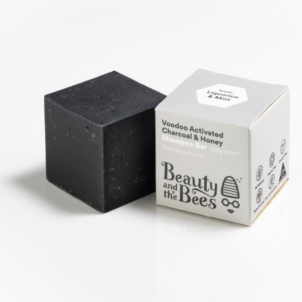 Go-For-Zero-Australia-Beauty-And-The-Bees-Voodoo-Black-Bamboo-Charcoal-Shampoo-Bar-Liquorice-And-Mint