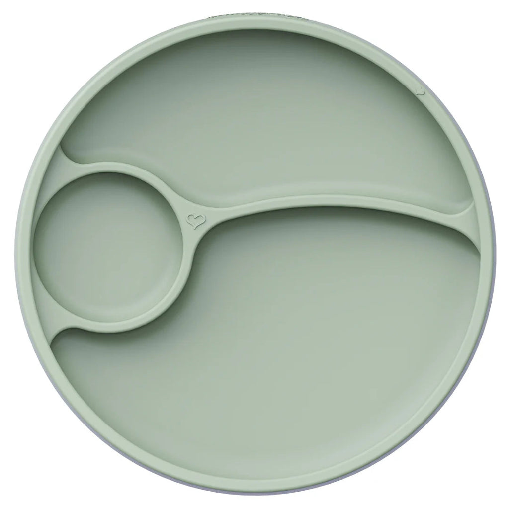Go-For-Zero-Australia-Brightberry-Silicone-Divided-Suction-Plate-Sage