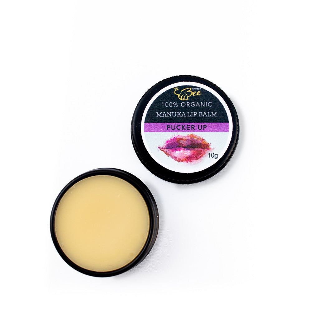 Go-For-Zero-Australia-Chubby-Bee-Australia-Pucker-Up-Manuka-Lip-Balm-Open