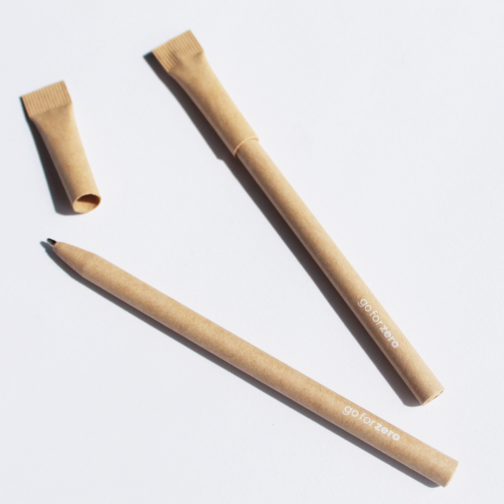 Go-For-Zero-Australia-Earth-Pens-Black-Blue-Ink-Kraft-Paper-Tube