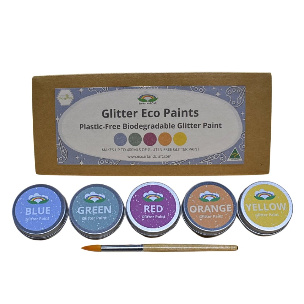 Go-For-Zero-Australia-Eco-Art-And-Craft-Australia-Eco-Glitter-Paint-Kit