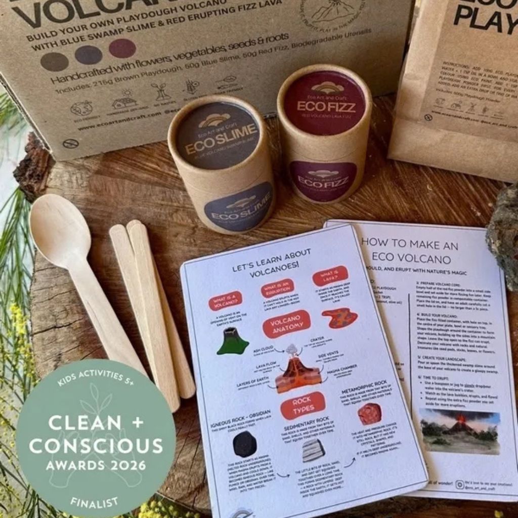 Go-For-Zero-Australia-Eco-Art-And-Crafts-Australia-Eco-Volcano-DIY-Kit