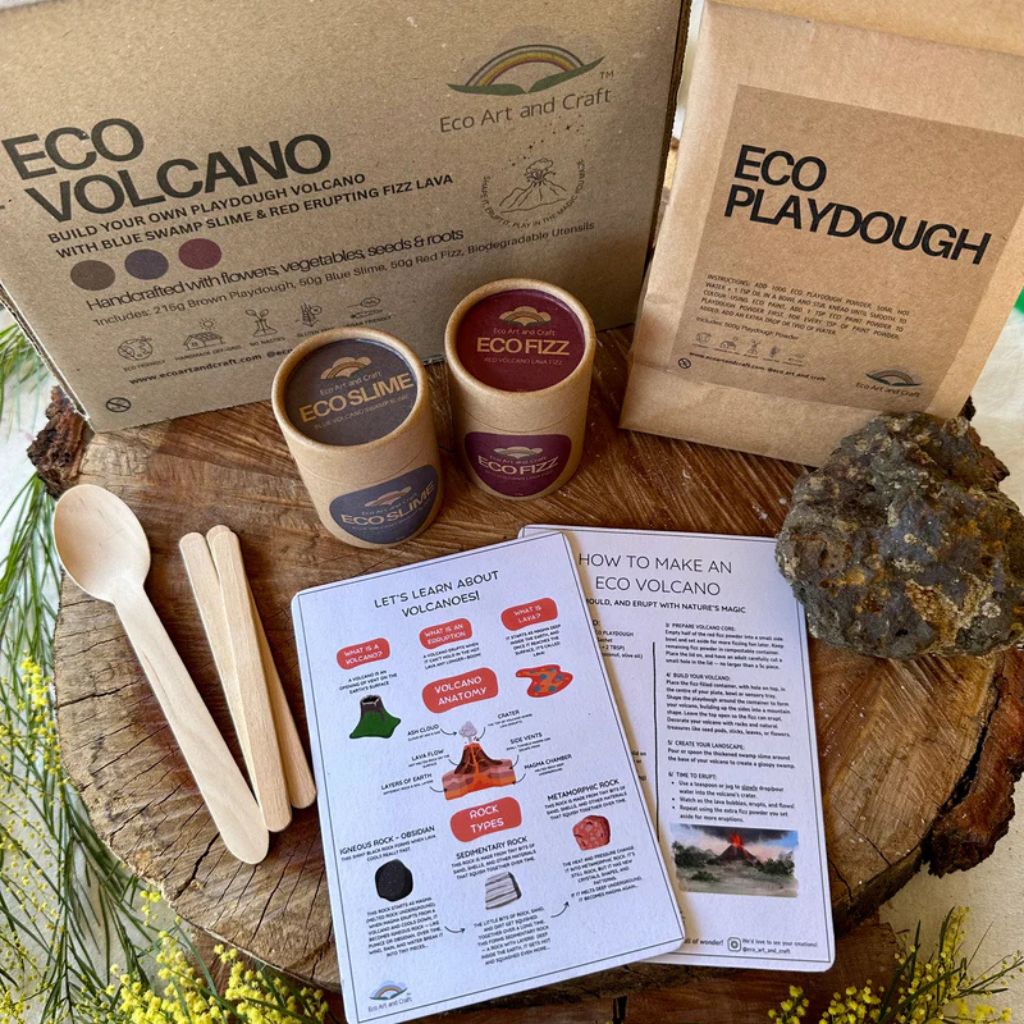 Go-For-Zero-Australia-Eco-Art-And-Crafts-Australia-Eco-Volcano-DIY-Kit