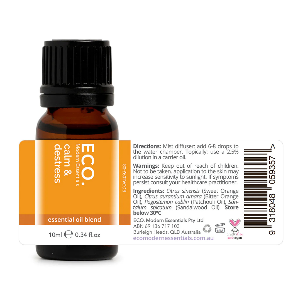 Go-For-Zero-Australia-Eco-Modern-Essentials-Australia-Calm-&-Distress-Essential-Oil-Blend-10ml