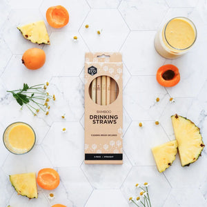 Go-For-Zero-Australia-Ever-Eco-Bamboo-Drinking-Straws-4-Pack-Styled-Boxed