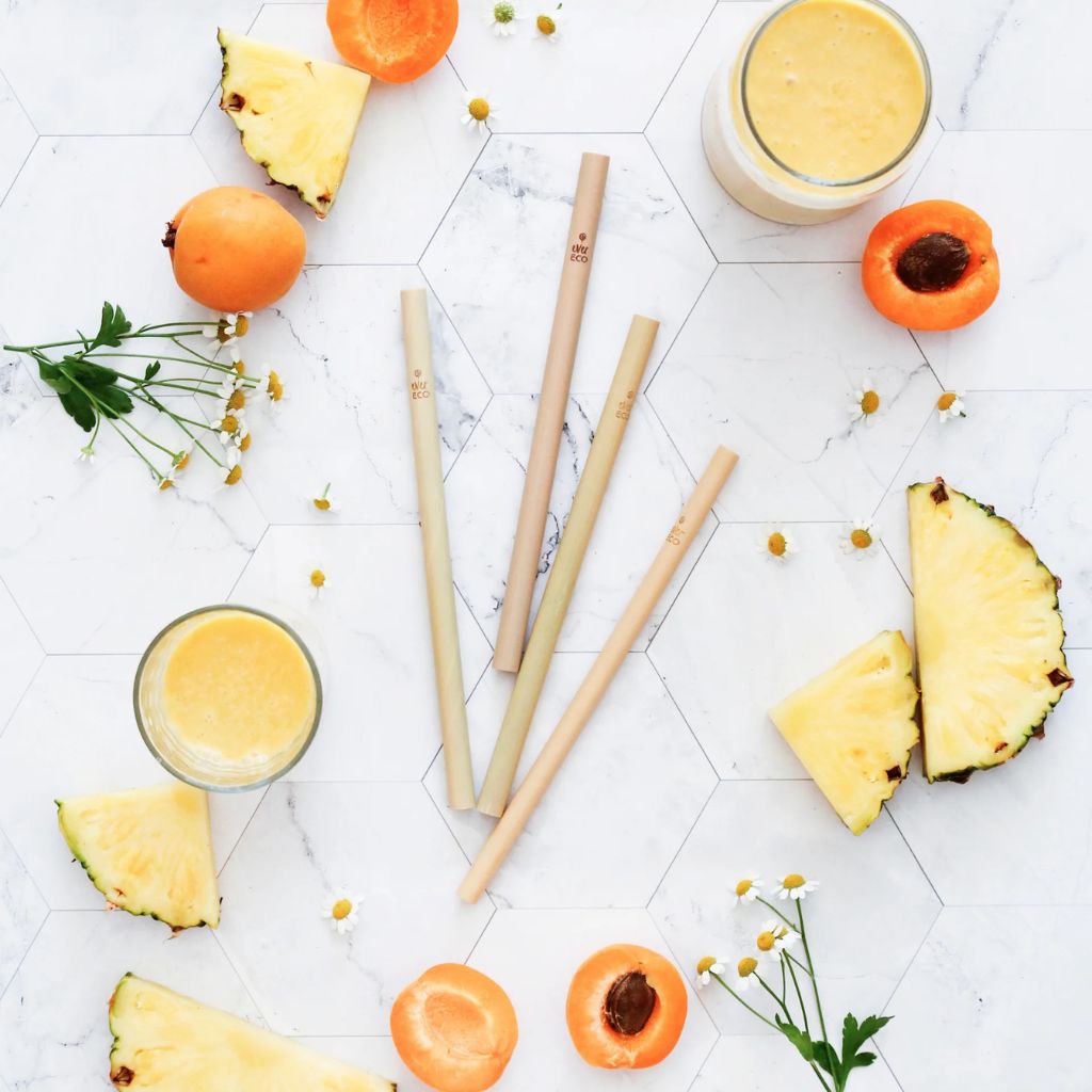 Go-For-Zero-Australia-Ever-Eco-Bamboo-Drinking-Straws-4-Pack