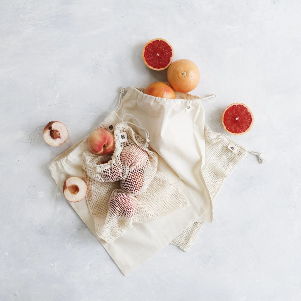 Go-For-Zero-Australia-Ever-Eco-Organic-Cotton-Produce-Bags-Mixed-Set-4-Pack-Styled