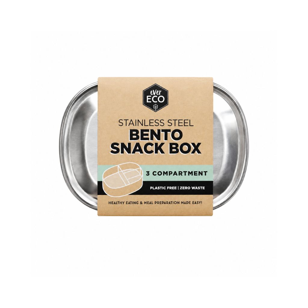 Go-For-Zero-Australia-Ever-Eco-Stainless-Steel-Bento-Snack-Box-3-Compartment-Front