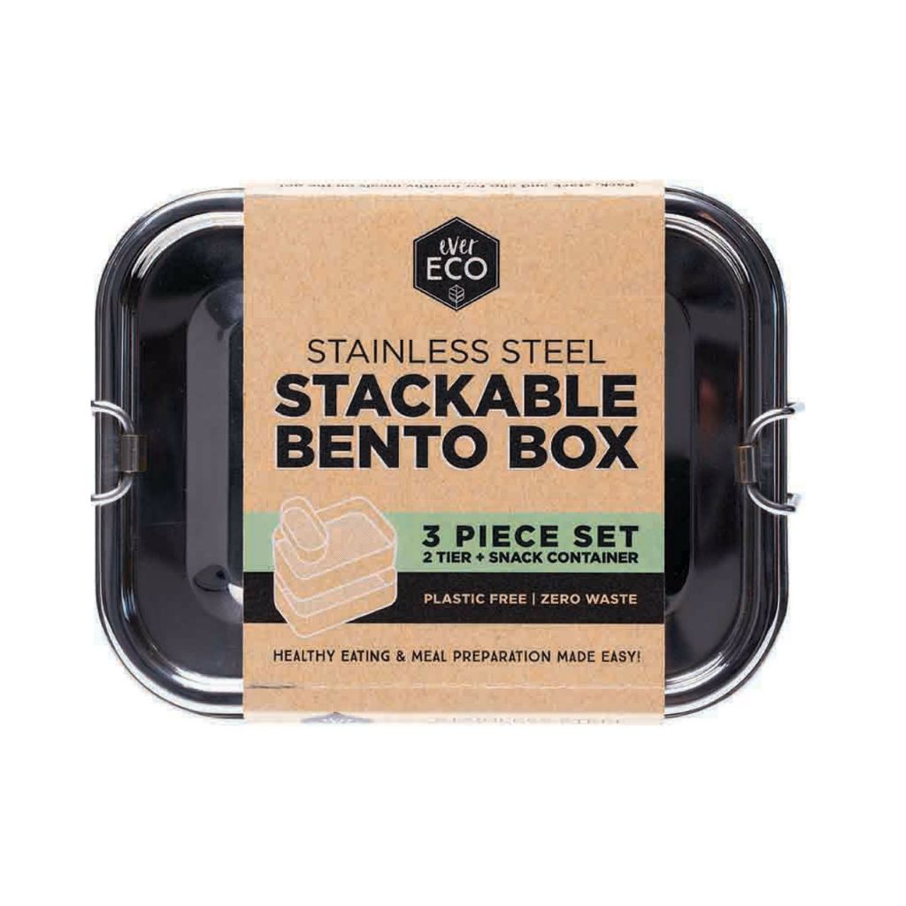 Go-For-Zero-Australia-Ever-Eco-Stainless-Steel-Stackable-Bento-Box-1200ml-Front
