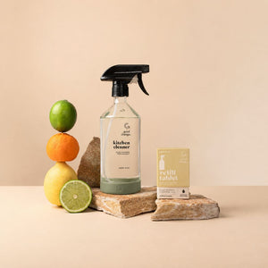 Go-For-Zero-Australia-Good-Change-Store-Australia-Kitchen-Cleaning-Kit-Bottle-And-Tablets-Front