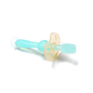 Go-For-Zero-Australia-Haakaa-New-Zealand-360-Silicone-Toothbrush-Blue