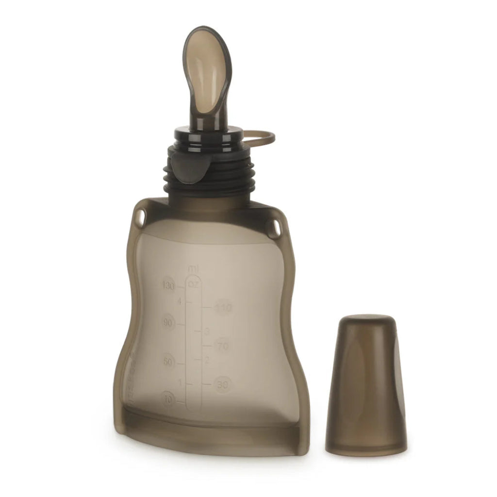 Go-For-Zero-Australia-Haakaa-New-Zealand-Silicone-Pouch-With-Feeding-Spoon-Attachment