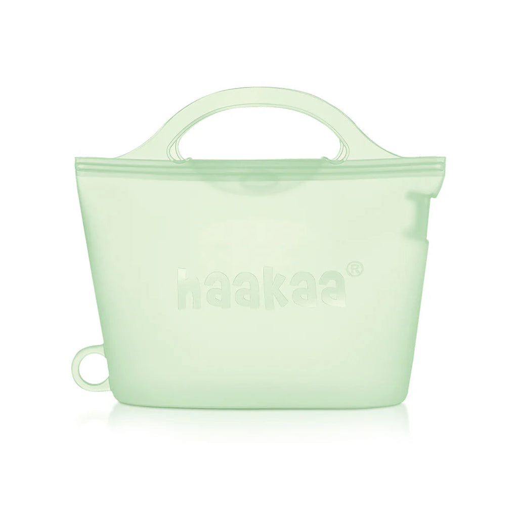Go-For-Zero-Australia-Haakaa-New-Zealand-Steamer-And-Steriliser-Bag-1250ml-Lime-Green