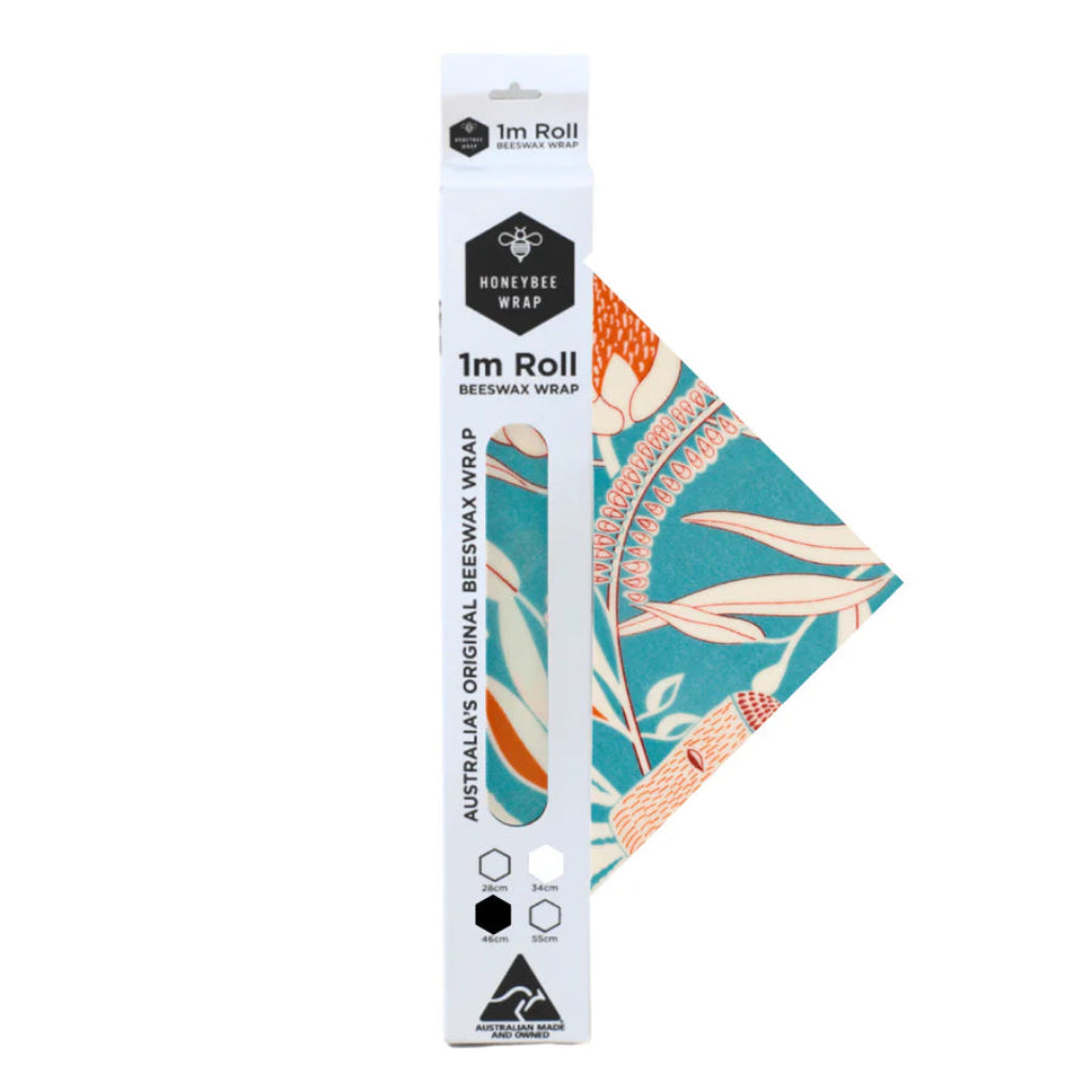 Go-For-Zero-Australia-Honeybee-Wrap-Australia-Beeswax-Wrap-Roll-Banksia-46cm