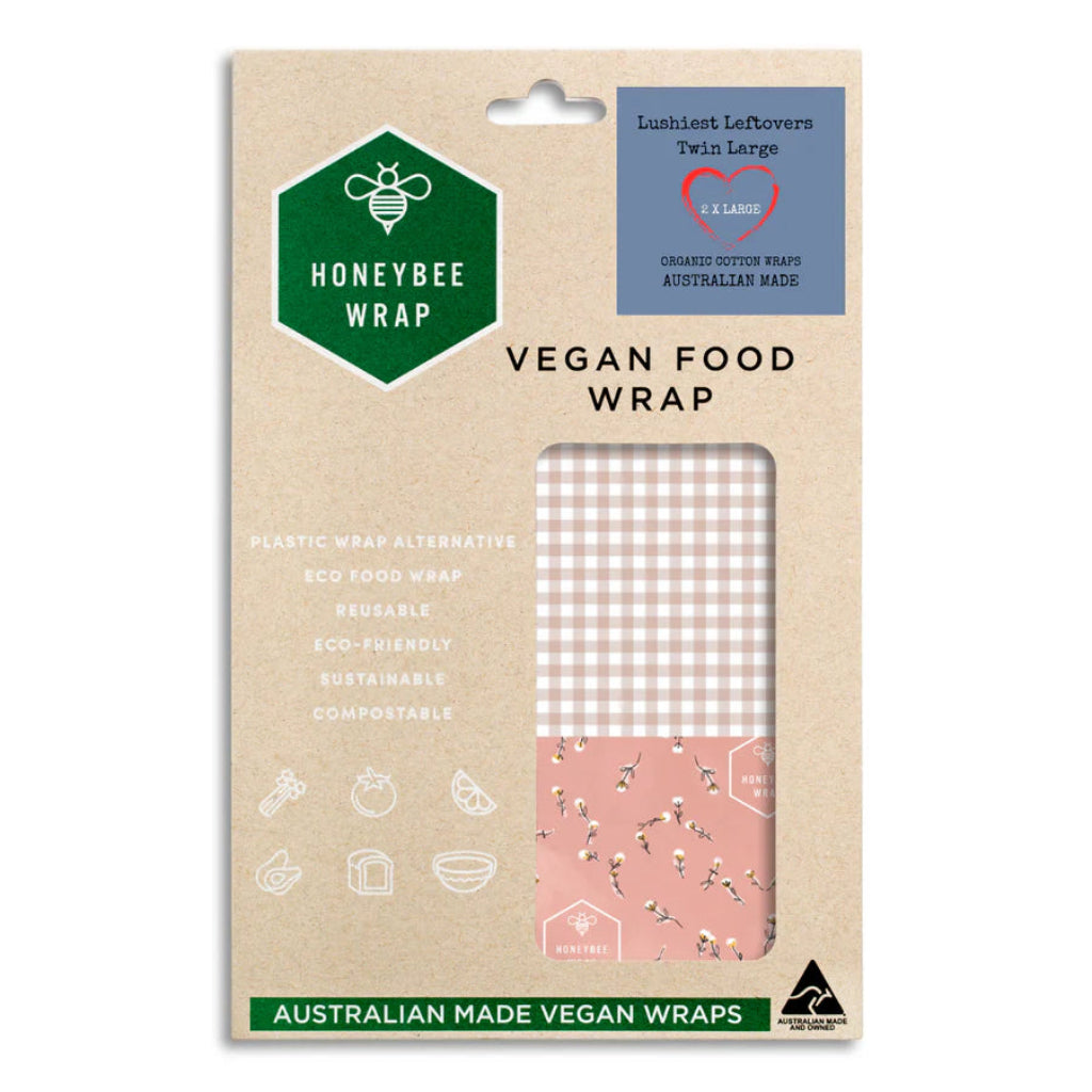 Go-For-Zero-Australia-Honeybee-Wrap-Australia-Vegan-Beeswax-Lunch-Wraps-Twin-Large-Nuetrals