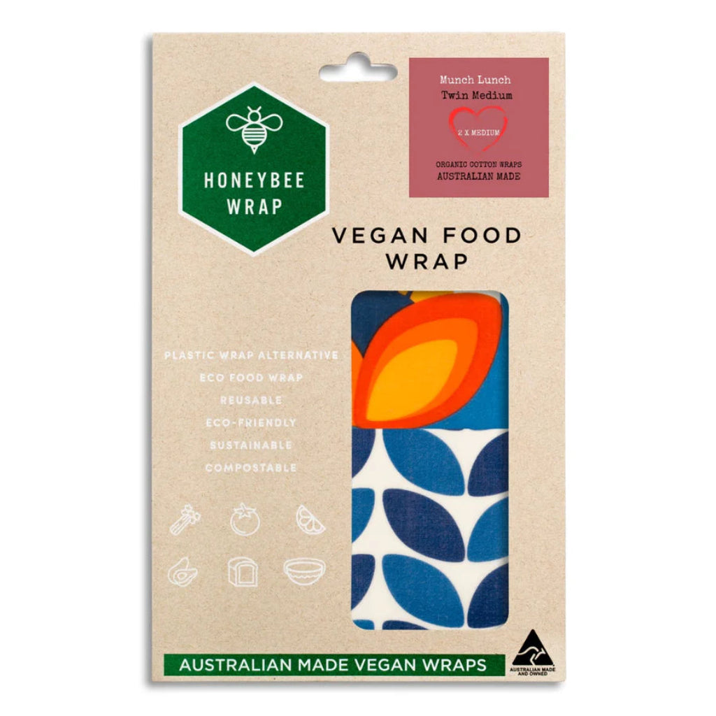 Go-For-Zero-Australia-Honeybee-Wrap-Australia-Vegan-Beeswax-Lunch-Wraps-Twin-Medium-Australian-Natives