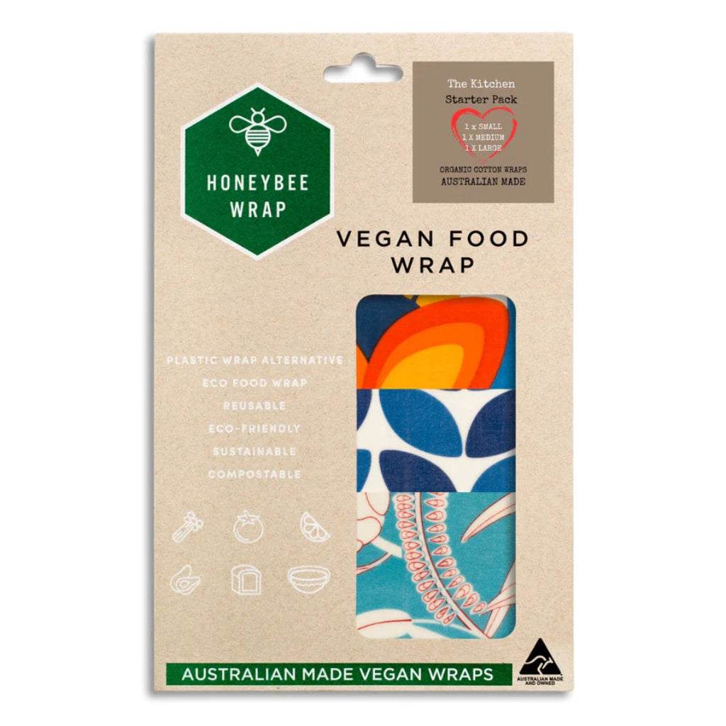 Go-For-Zero-Australia-Honeybee-Wrap-Australia-Vegan-Food-Wrap-Kitchen-Starter-Pack-Neutrals